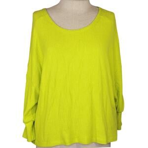 Sen Yellow Oversized Top Size Small